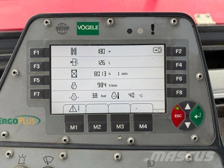 Vögele super 1800-2 Asfaltadoras