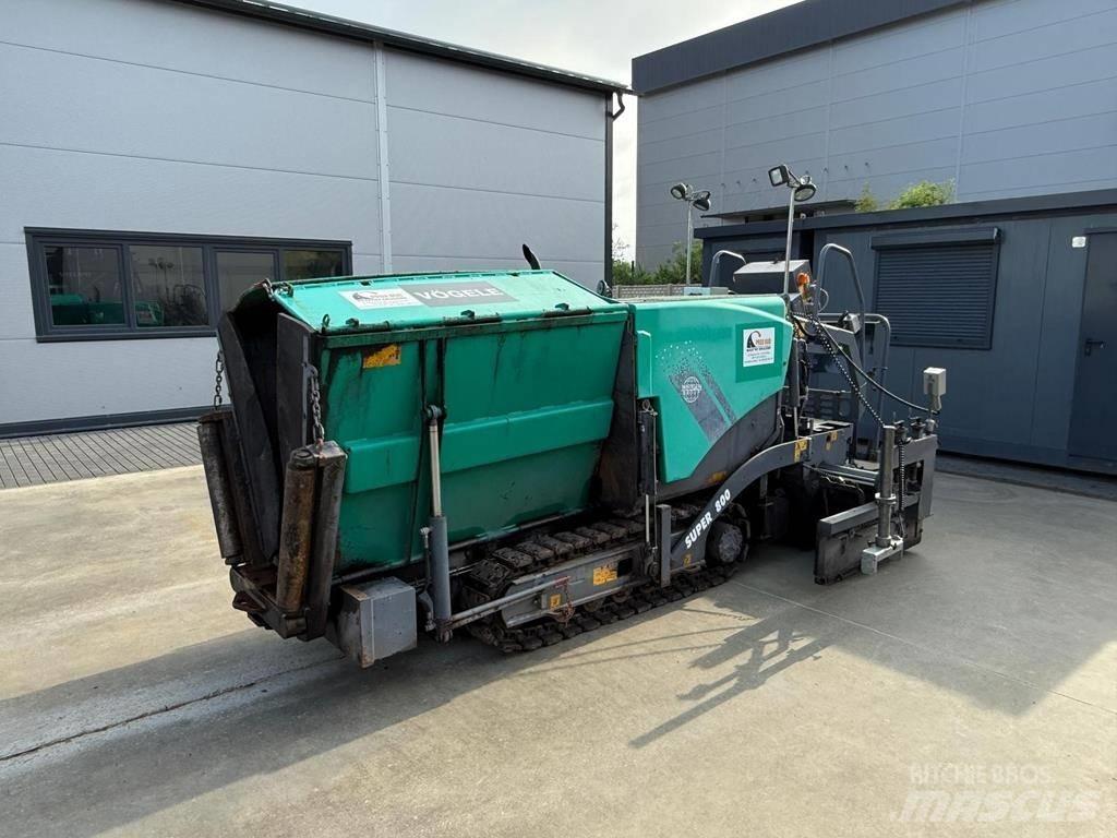 Vögele Super 800 Asfaltadoras