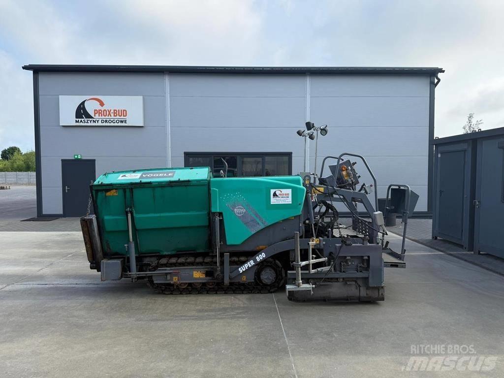 Vögele Super 800 Asfaltadoras