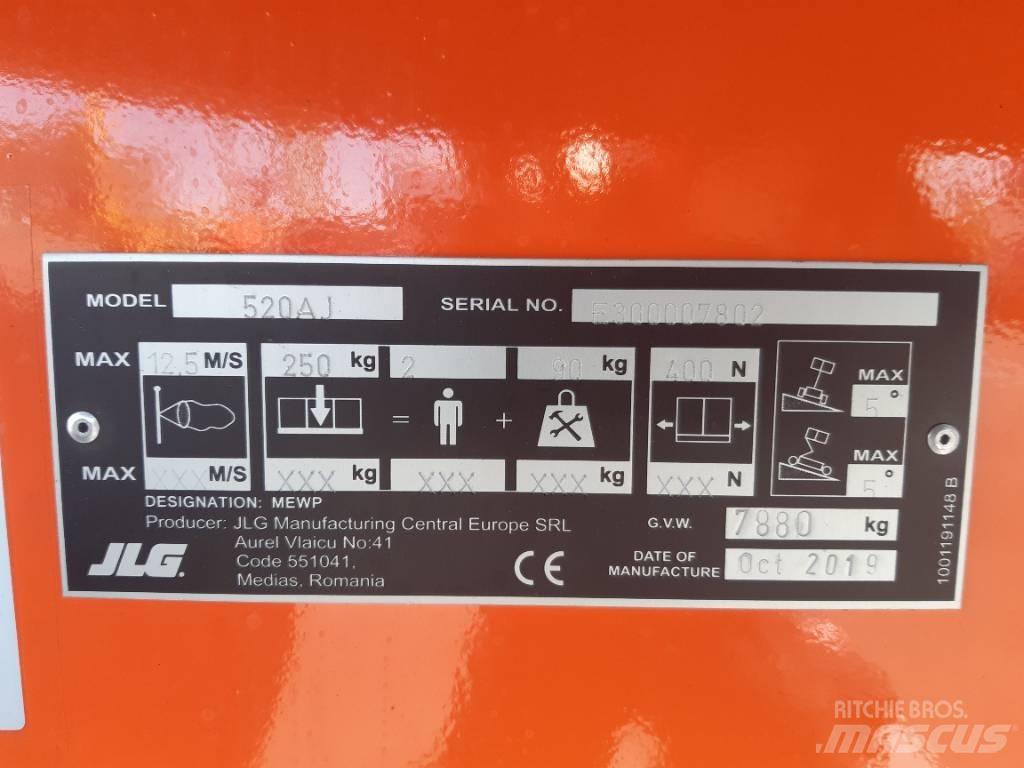 JLG 520 AJ Plataforma de trabajo articulada
