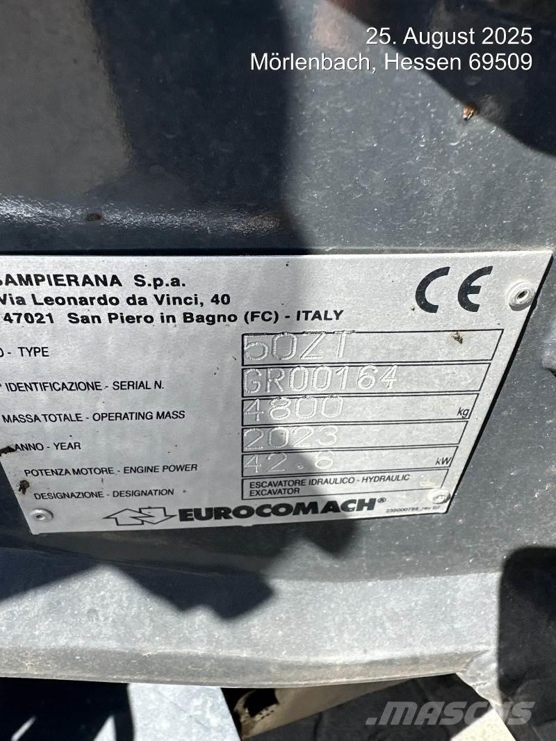 Eurocomach 50ZT Mini excavadoras < 7t