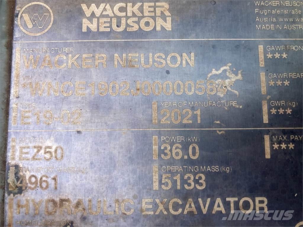 Neuson EZ50 Mini excavadoras < 7t