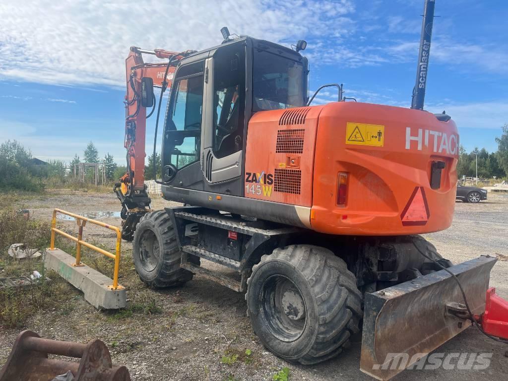 Hitachi ZX 145 W-3 Excavadoras de ruedas