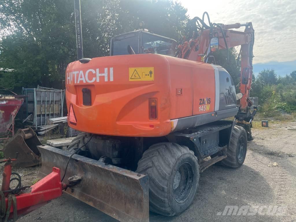 Hitachi ZX 145 W-3 Excavadoras de ruedas