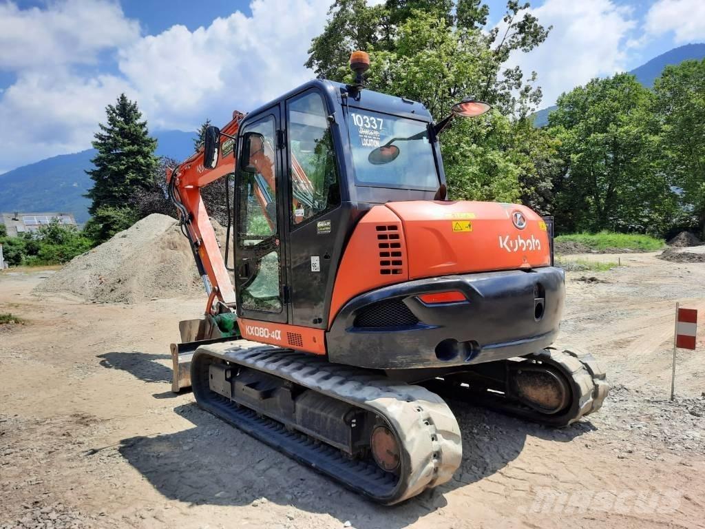 Kubota KX 080-4 Excavadoras 7t - 12t