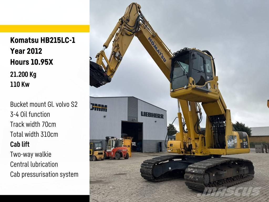 Komatsu HB215LC-1 Excavadoras de manutención