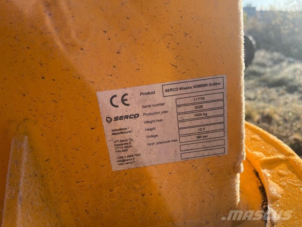 Wieska W380SR2 Rastras para caminos