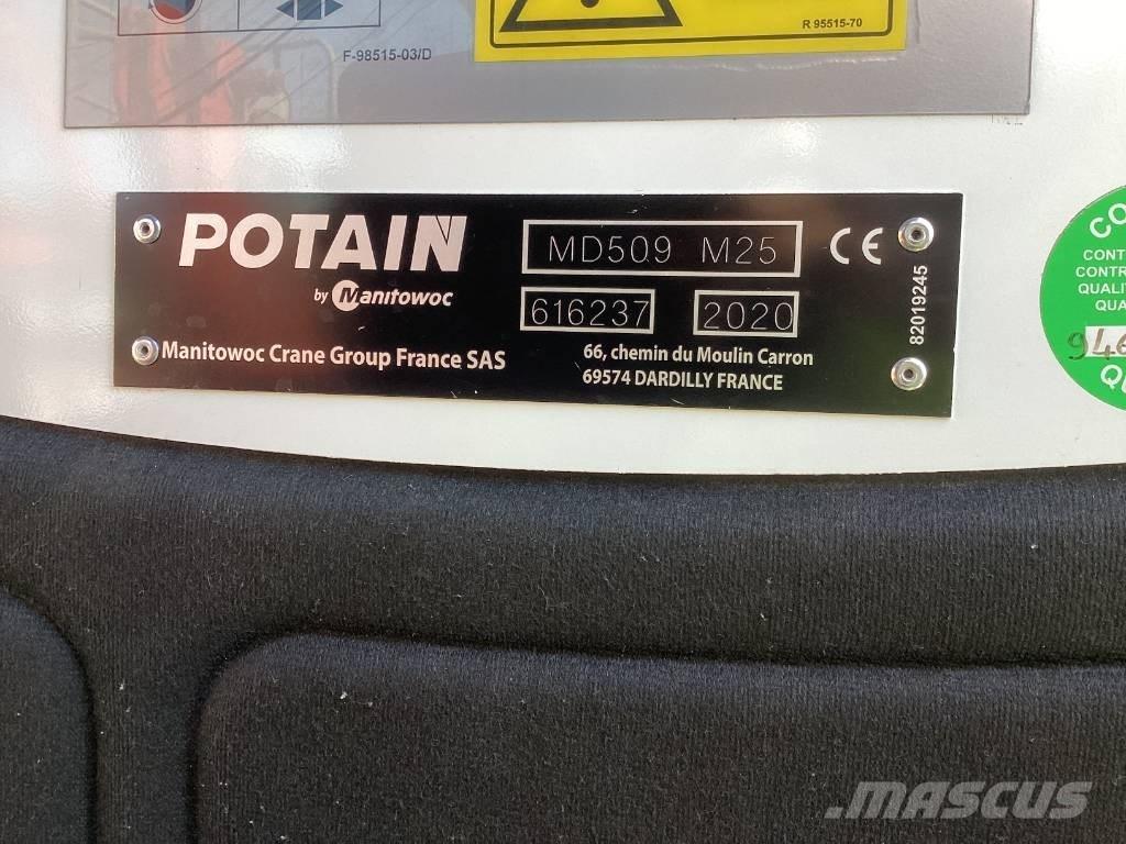 Potain MD509 Grúas torre