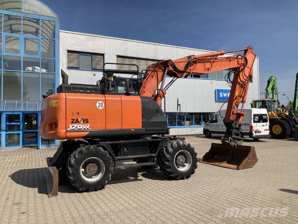 Hitachi ZX 170 W-6 Excavadoras de ruedas
