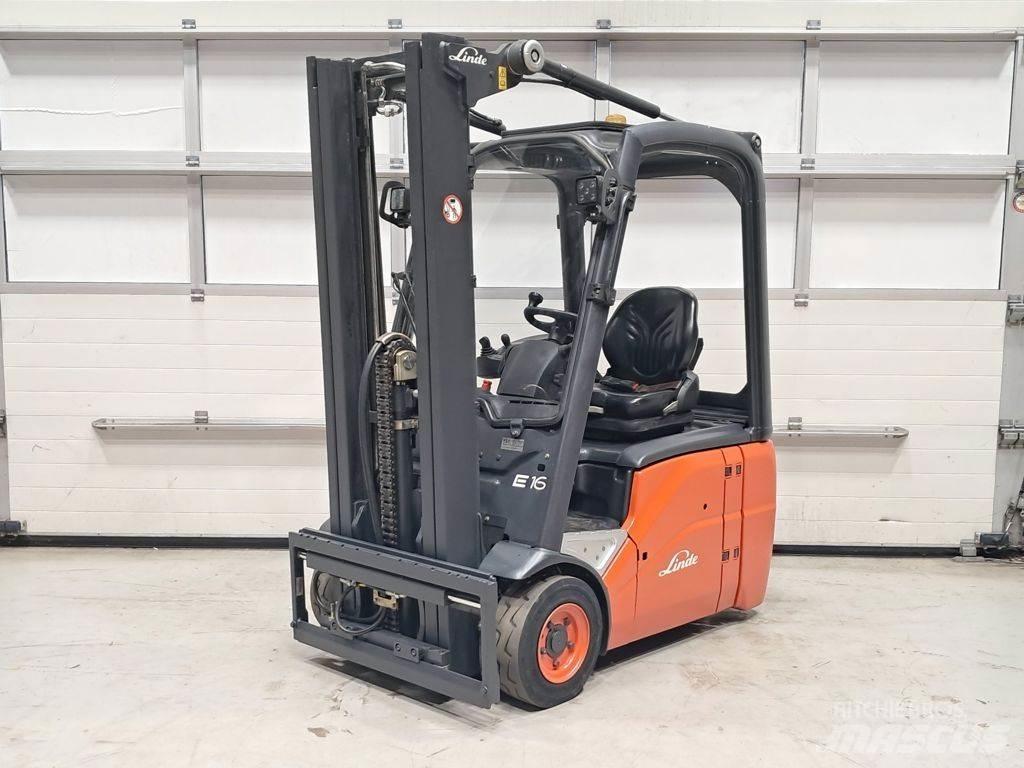 Linde E16C-01 Carretillas de horquilla eléctrica