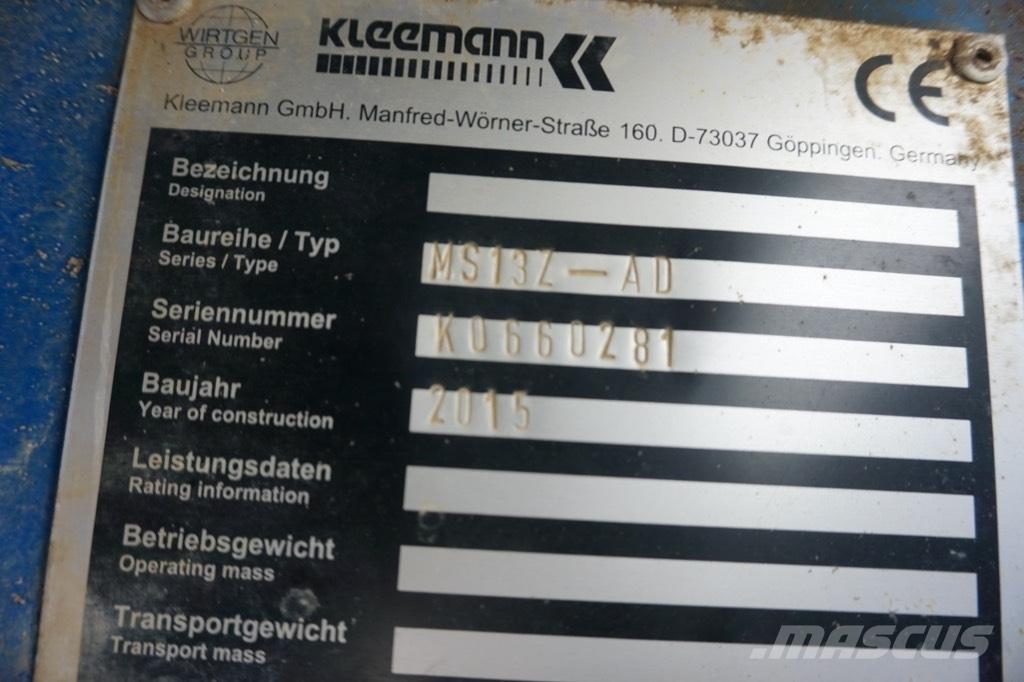 Kleemann MS 13 Z Cribas