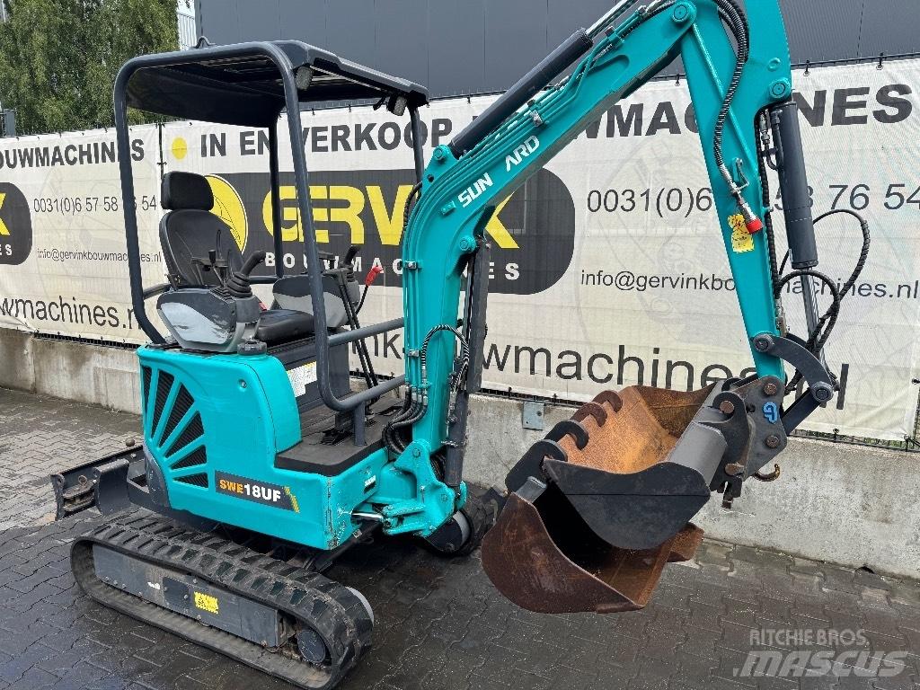 Sunward SWE 18 UF Mini excavadoras < 7t