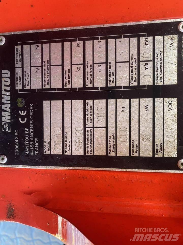 Manitou 200ATJ RC Plataforma de trabajo articulada