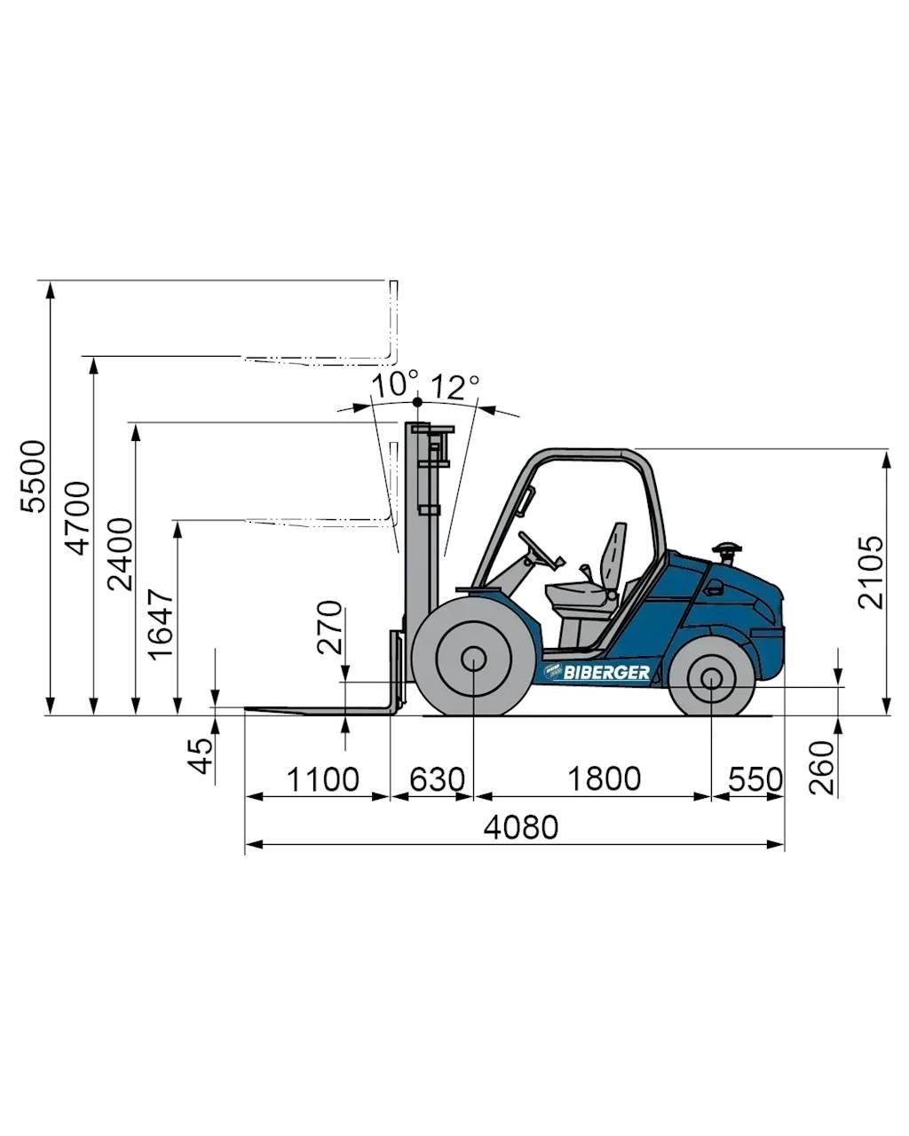 Manitou MSI 30 Carretillas diesel