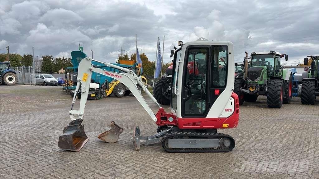 Takeuchi TB216 Mini excavadoras < 7t