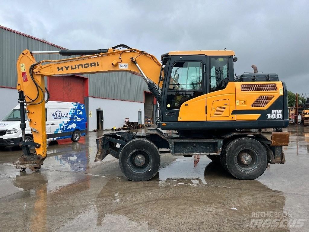 Hyundai HW140 Excavadoras de ruedas