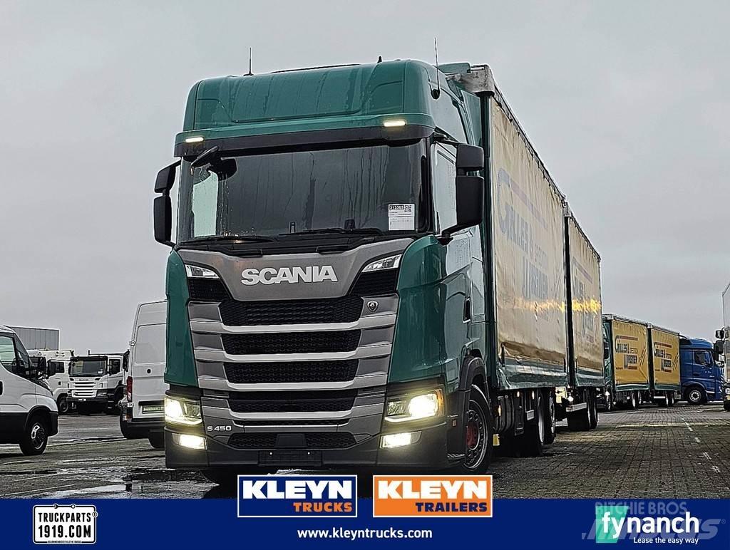 Scania S450 6x2*4 Camión con caja abierta