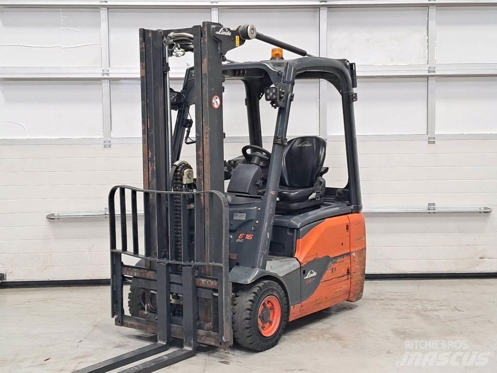 Linde E16C-02 Carretillas de horquilla eléctrica