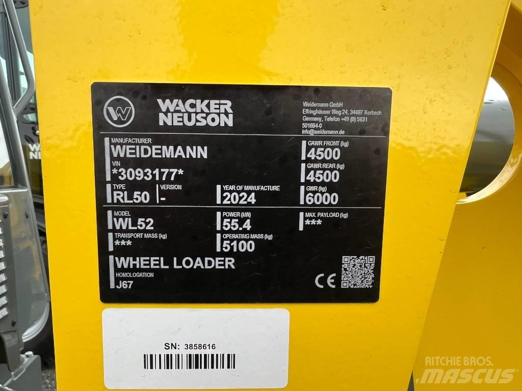 Wacker Neuson WL 52 Cargadoras sobre ruedas