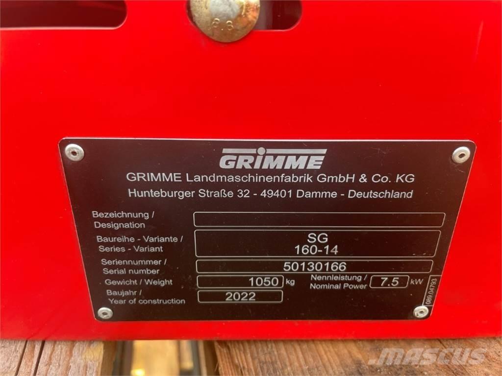Grimme SG 160-14 Clasificador de equipos