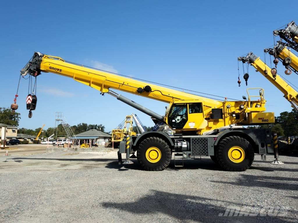 Grove GRT 880 Grúas autopropulsadas