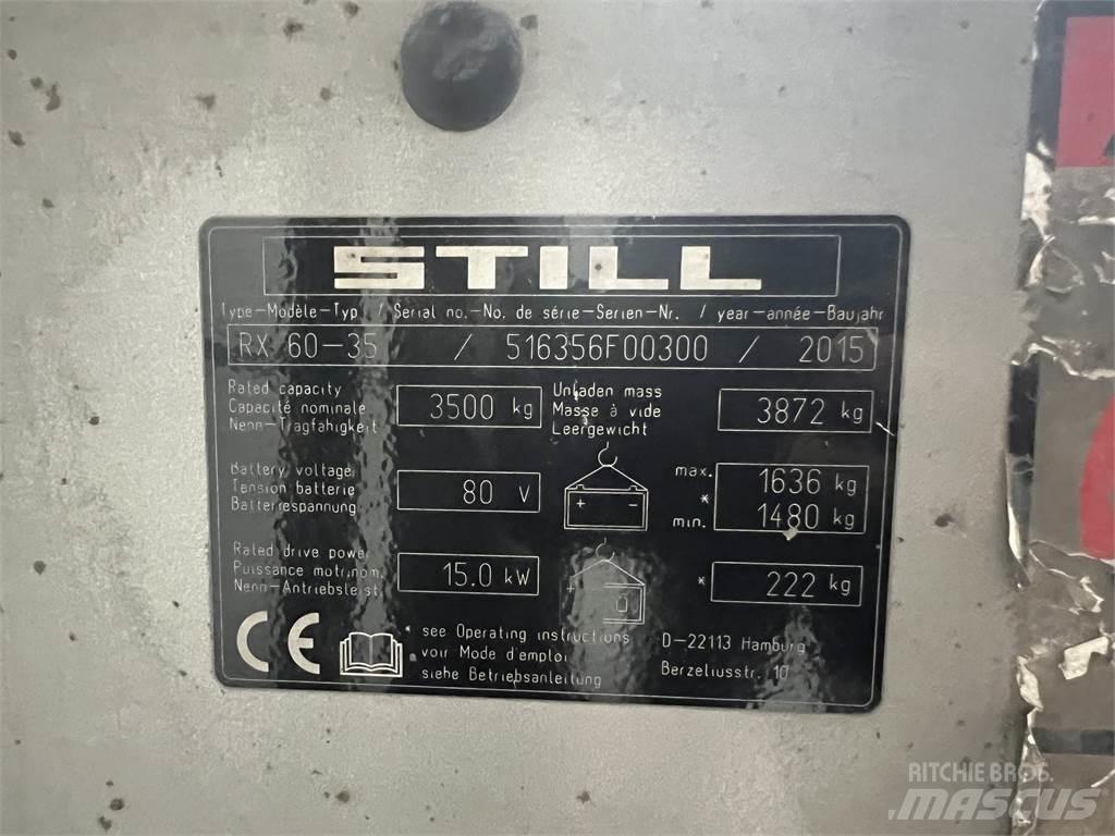 Still RX60-35 Carretillas de horquilla eléctrica