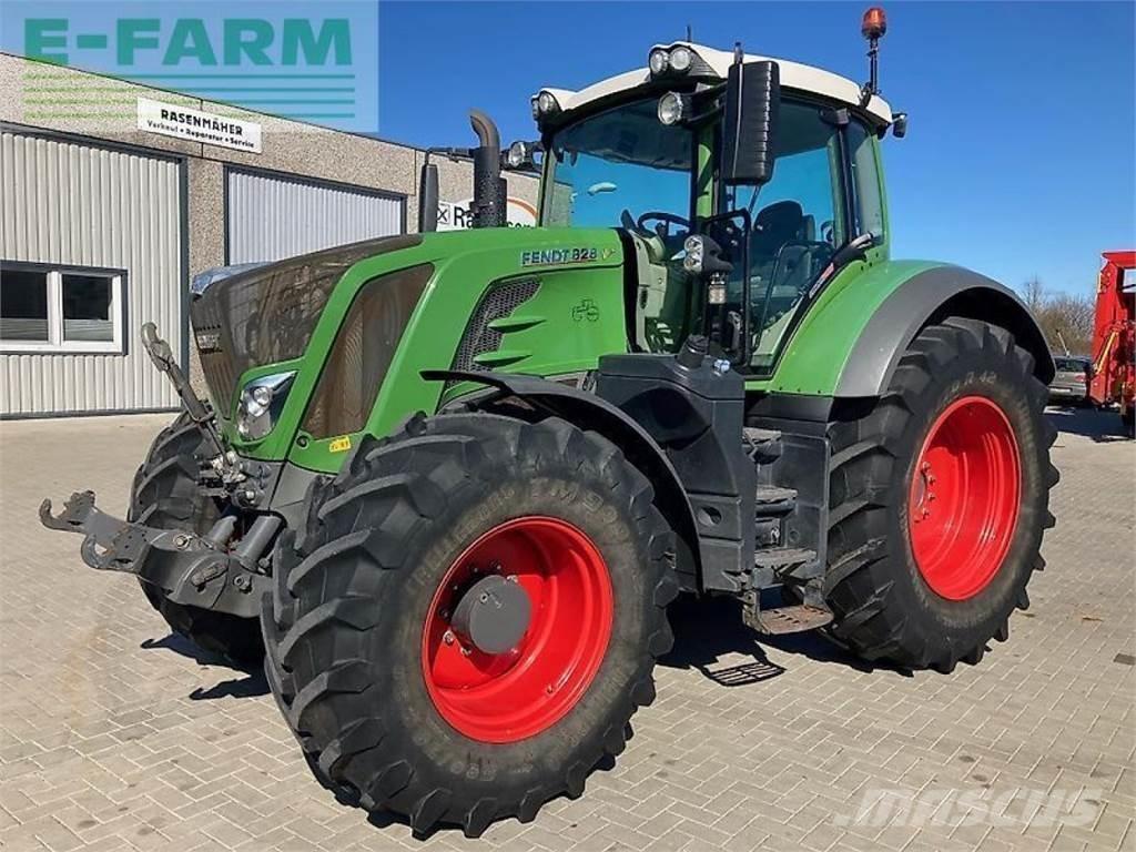 Fendt 828 s4 profi+ Tractores