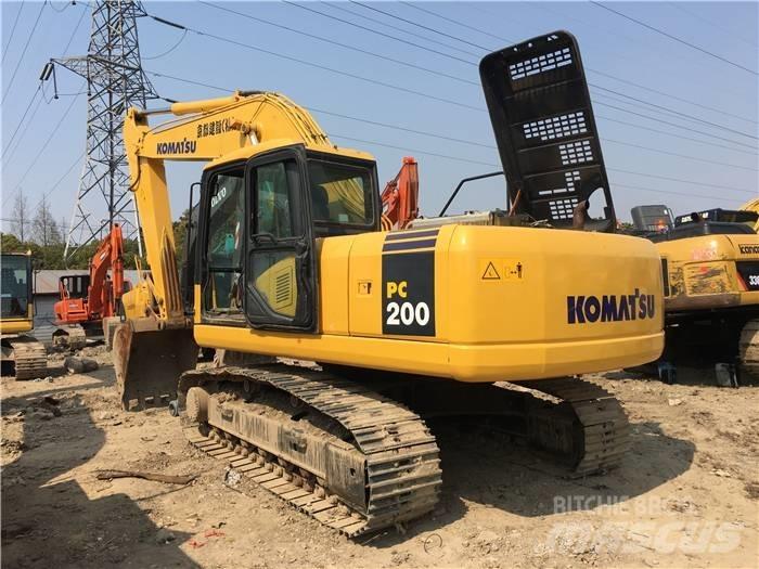 Komatsu PC 200-7 Excavadoras de cadenas