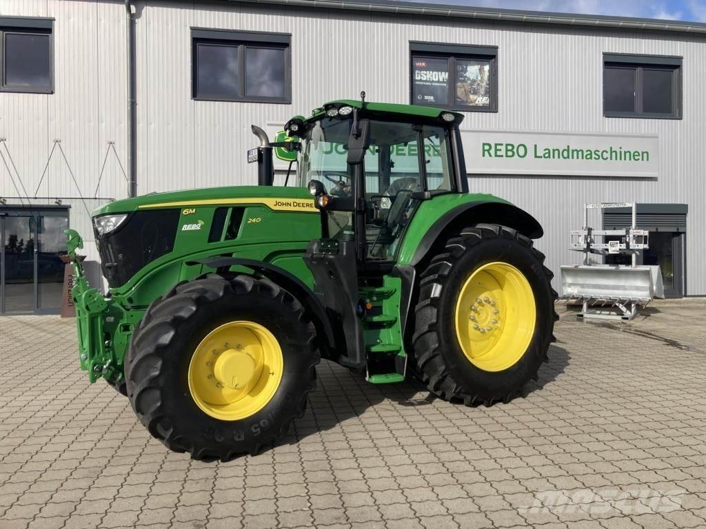 John Deere 6M240 Tractores