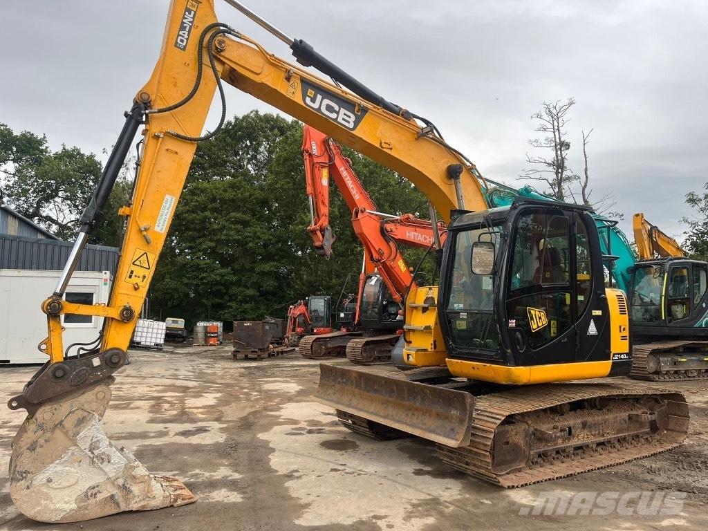 JCB JZ140 with blade Excavadoras de cadenas