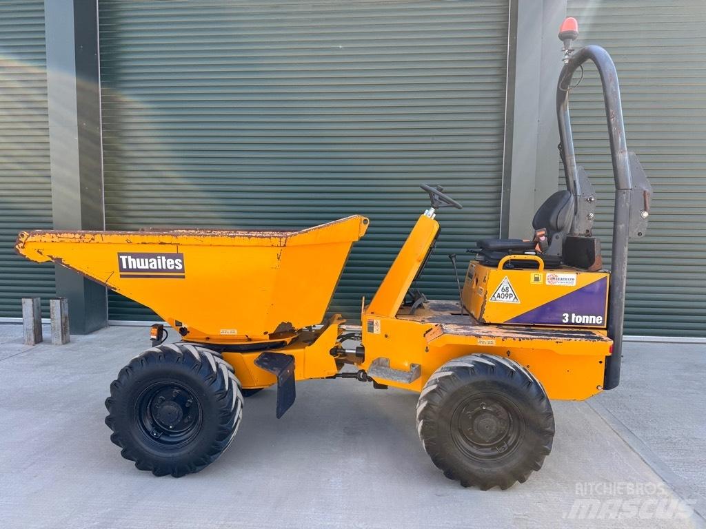 Thwaites 3 tonne Dúmpers de obra