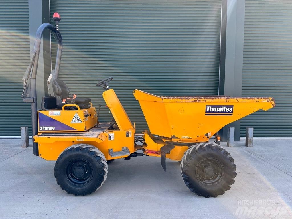 Thwaites 3 tonne Dúmpers de obra