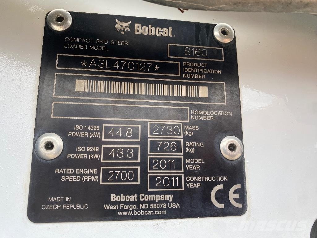 Bobcat S 160 Minicargadoras