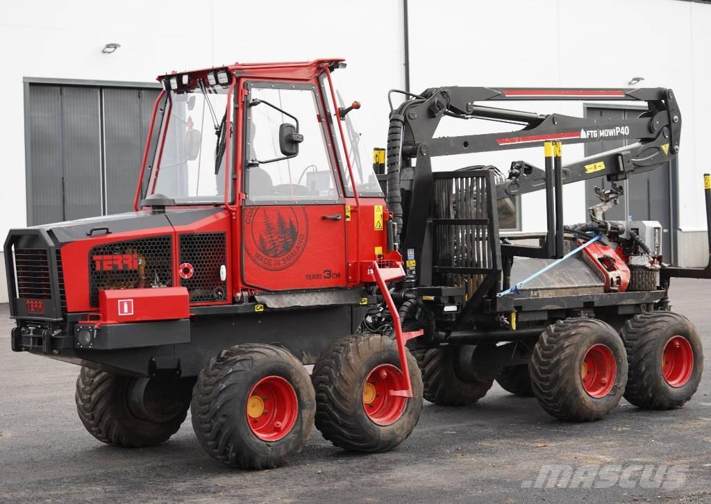 Terri 3 CV Cosechadora-autocargadora