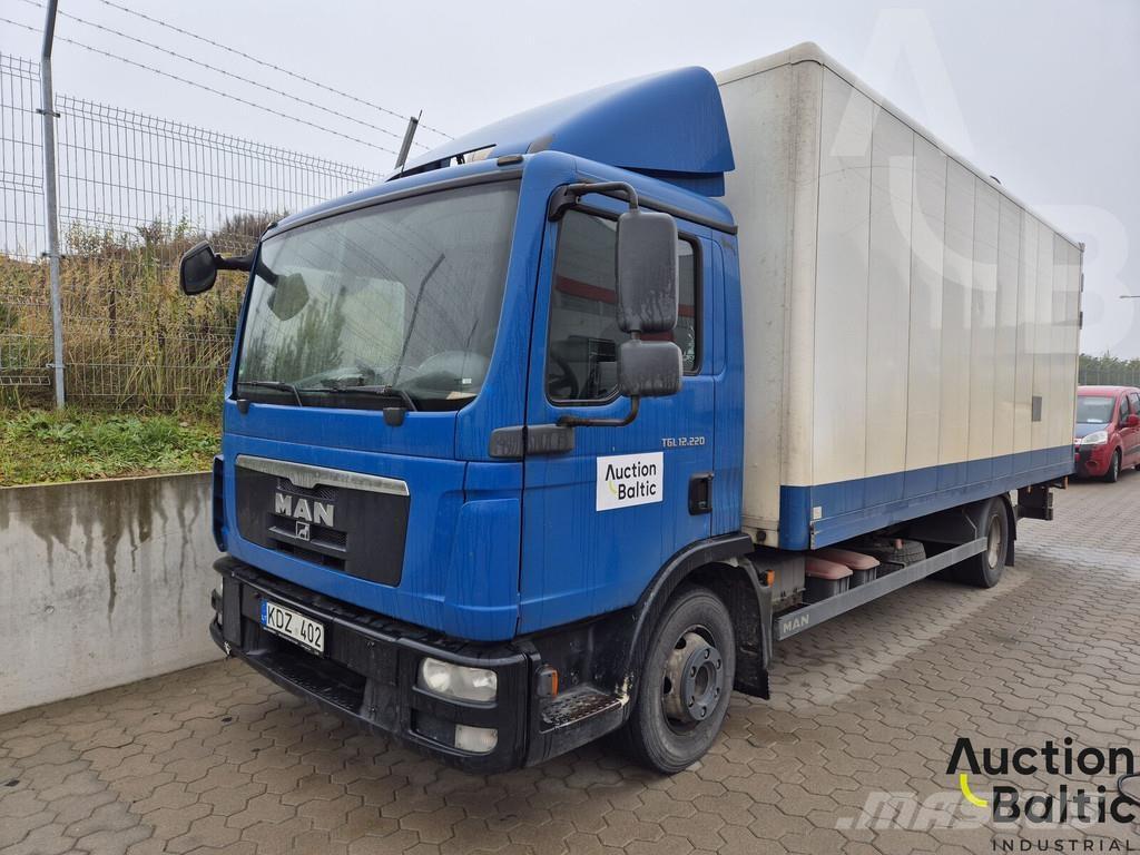 MAN TGL12.220 BL Camiones caja cerrada