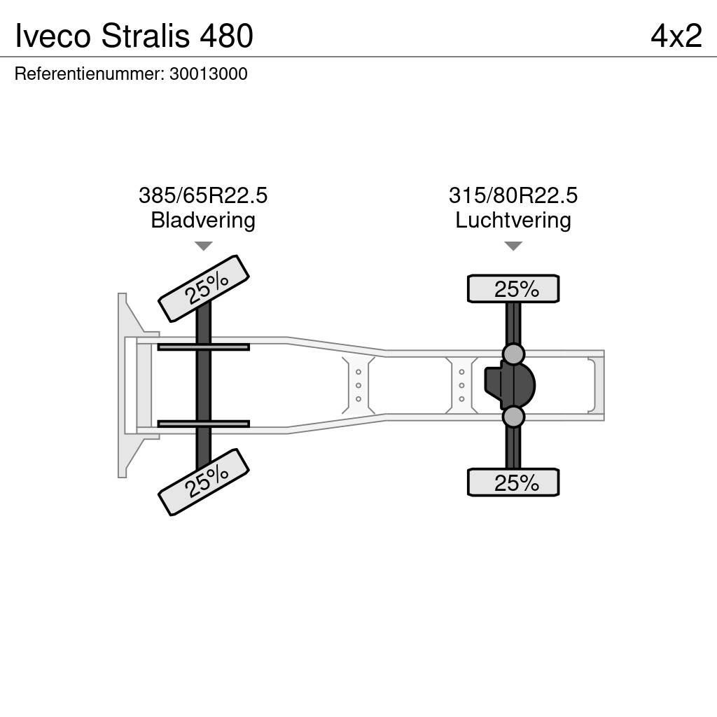 Iveco Stralis 480 Cabezas tractoras