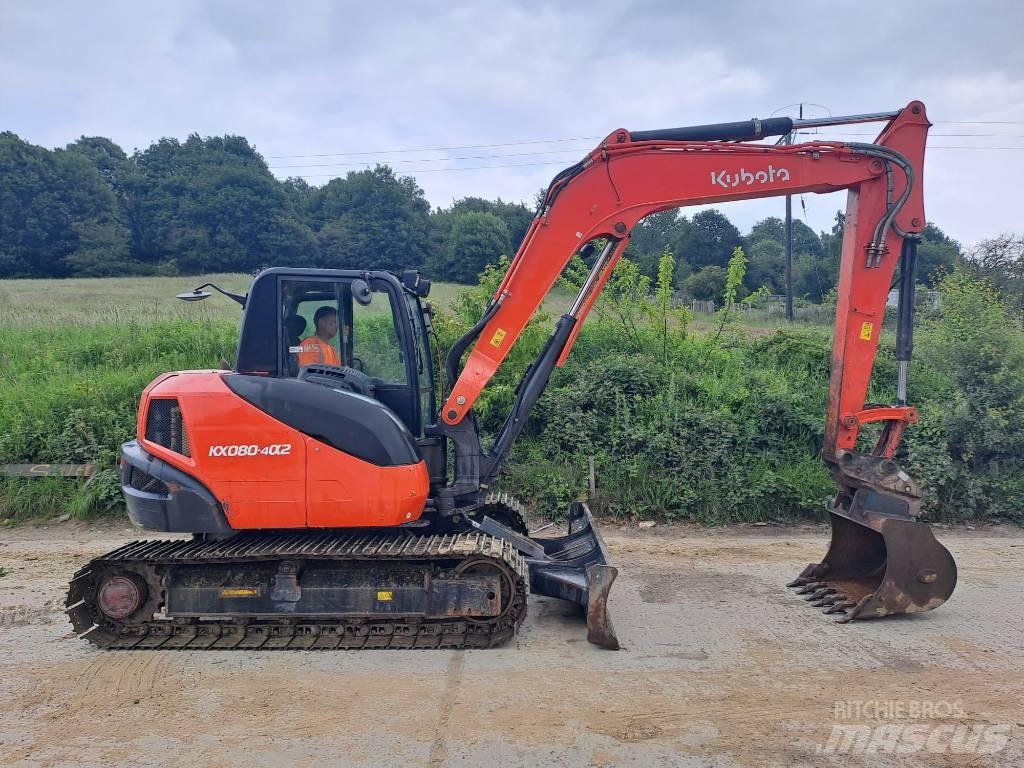 Kubota KX 080-4 Excavadoras 7t - 12t