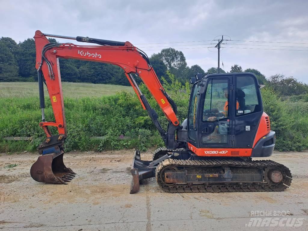 Kubota KX 080-4 Excavadoras 7t - 12t