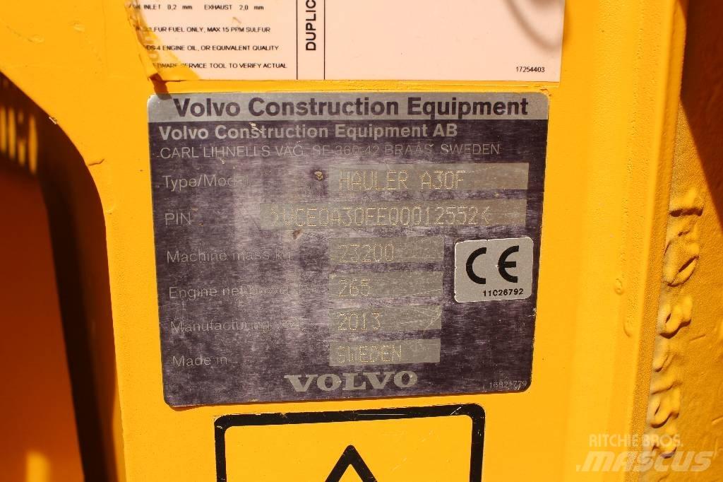 Volvo A 30 F Dúmpers articulados