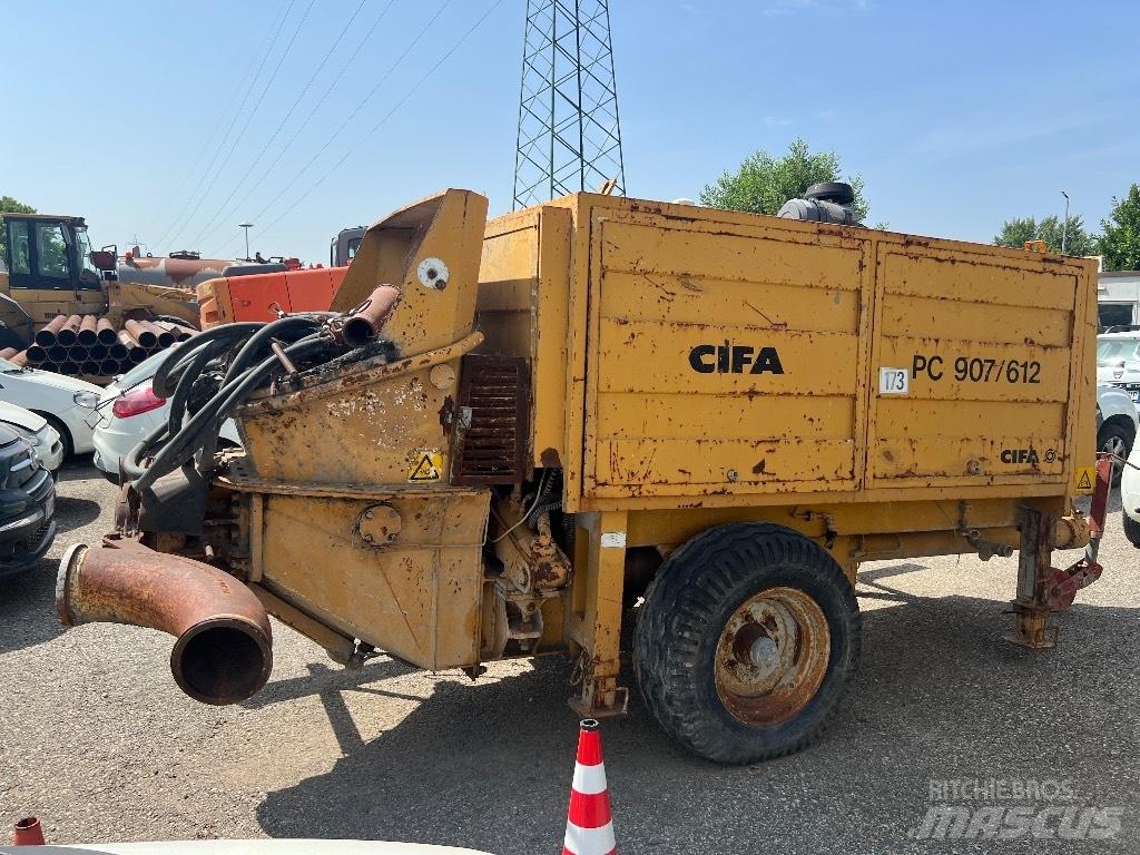 Cifa PC 907/612 Plumas de hormigón
