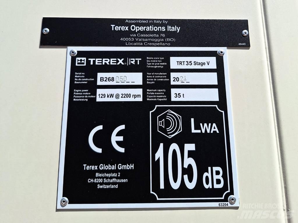 Terex TRT 35 Grúas autopropulsadas