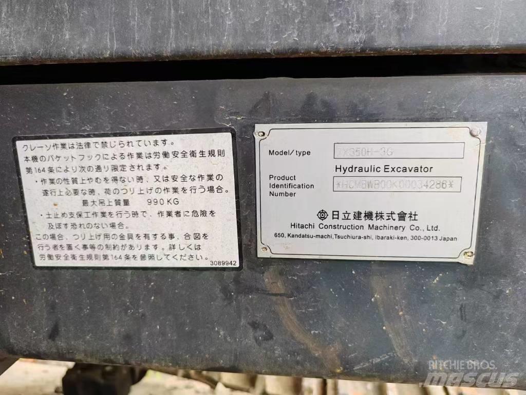 Hitachi 350H-3G Excavadoras de cadenas