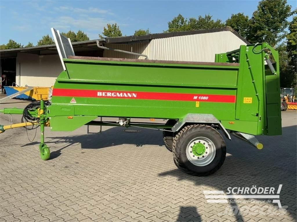 Bergmann M 1080 SW Remolques esparcidores de estiércol
