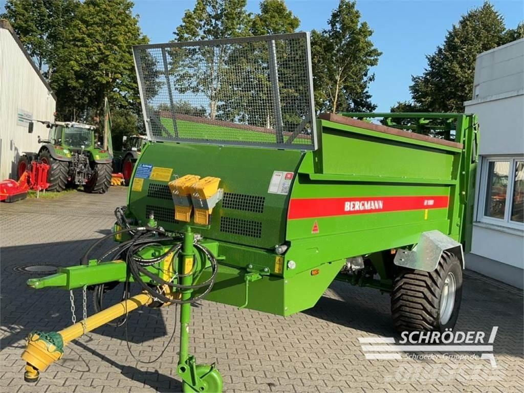 Bergmann M 1080 SW Remolques esparcidores de estiércol