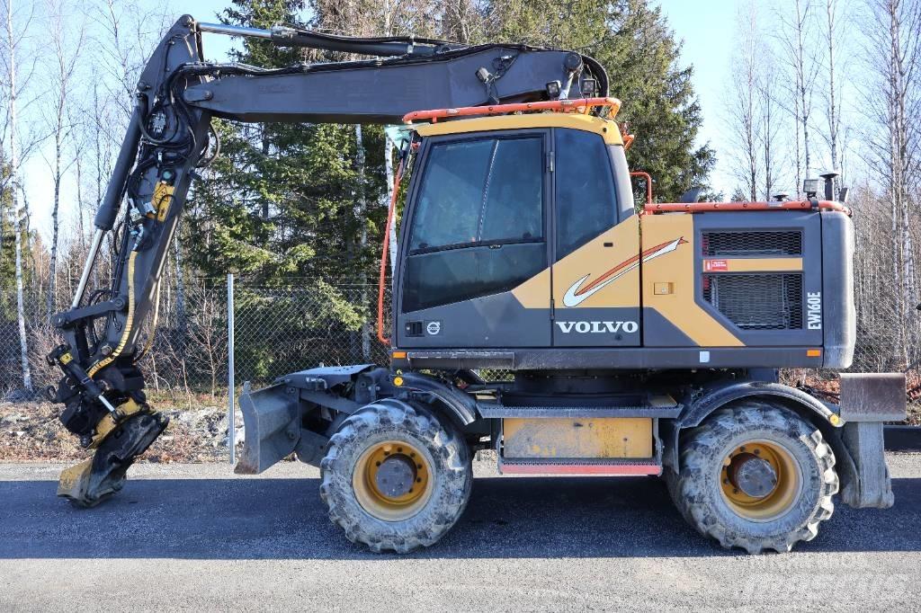 Volvo EW 160 E Excavadoras de ruedas