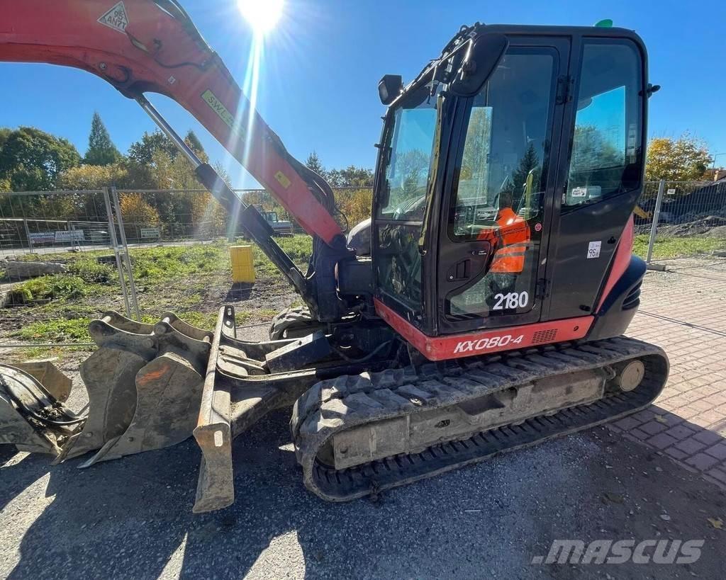 Kubota KX-080-4 Mini excavadoras < 7t