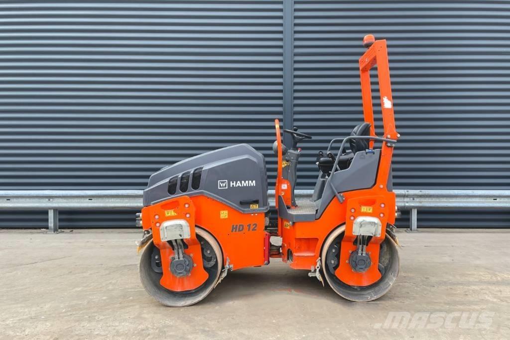 Hamm HD 12 VV Rodillos de doble tambor