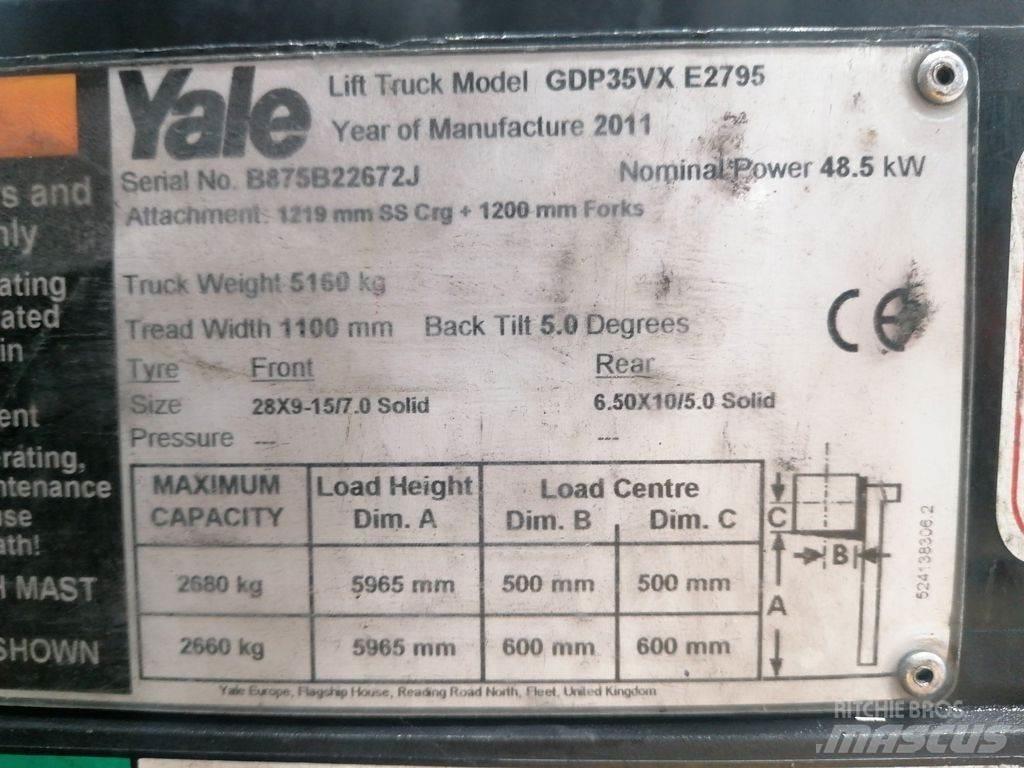 Yale GDP35VX Carretillas diesel