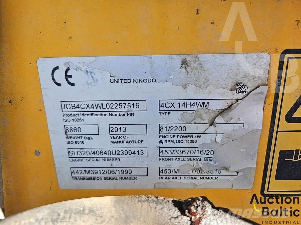 JCB 4 CX Retrocargadoras