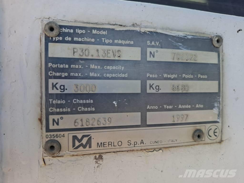 Merlo P 30.13 EVS Transmisión
